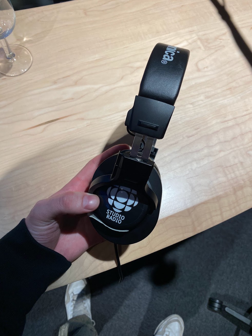 Casque Studio Radio en studio